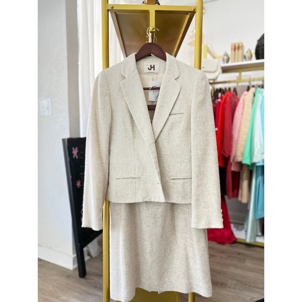 Vintage Cream Suit Set JH Collectibles